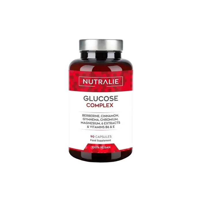 Glucose Complex 2000mg Blood Sugar Supplement with Berberine, Cinnamon, and Chromium