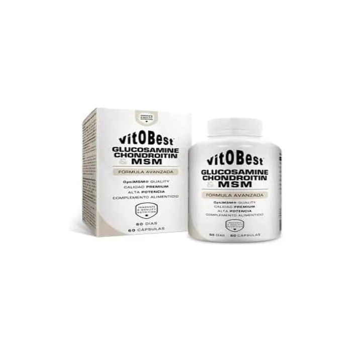 Vitobest Glucosamine Chondroitin & MSM 60 Capsules