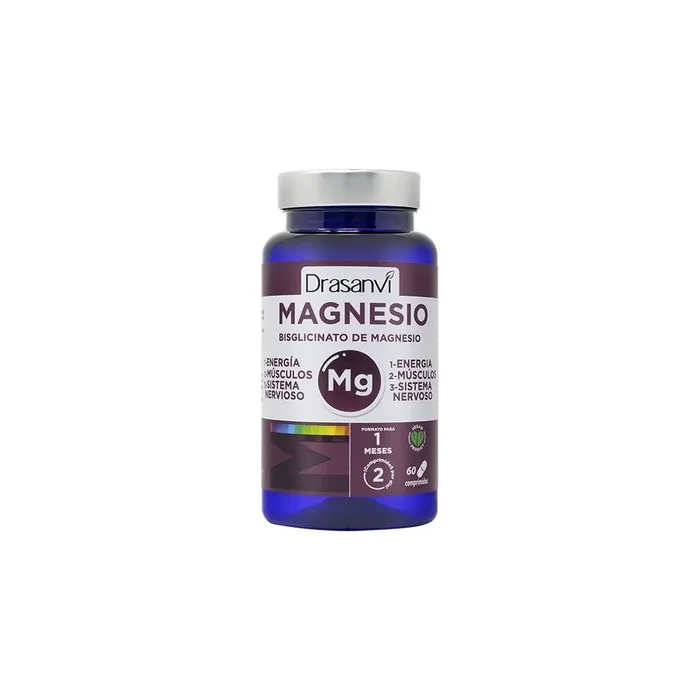 Drasanvi Magnesium Bisglycinate 60 Tablets - Dietary Supplement