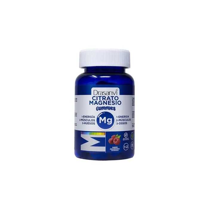 Drasanvi Drasanvi Magnesium Citrate 45 Gummies Raspberry Flavor