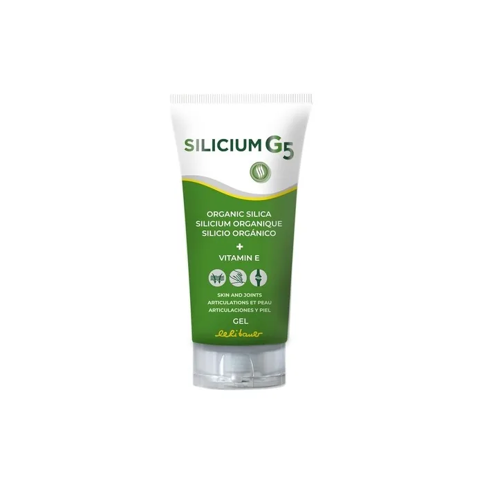 Silicium G5 Gel Silica Gel with Vitamin E Collagen Booster Pain Relief Gel for Joints Muscles and Bone Pain Joint Care Supplements Skin Regenerator 150ml