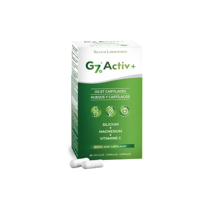 G7 Activ Improved Formula Silicon Supplementation With Vitamin C And Magnesium 60 Capsules
