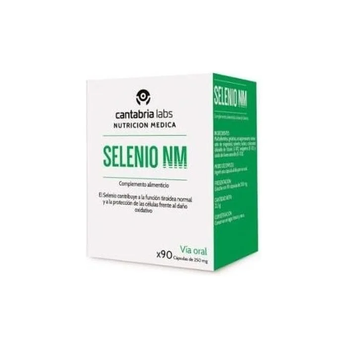 Nutricion Medica Selenio NM Dietary Supplement 90 Capsules