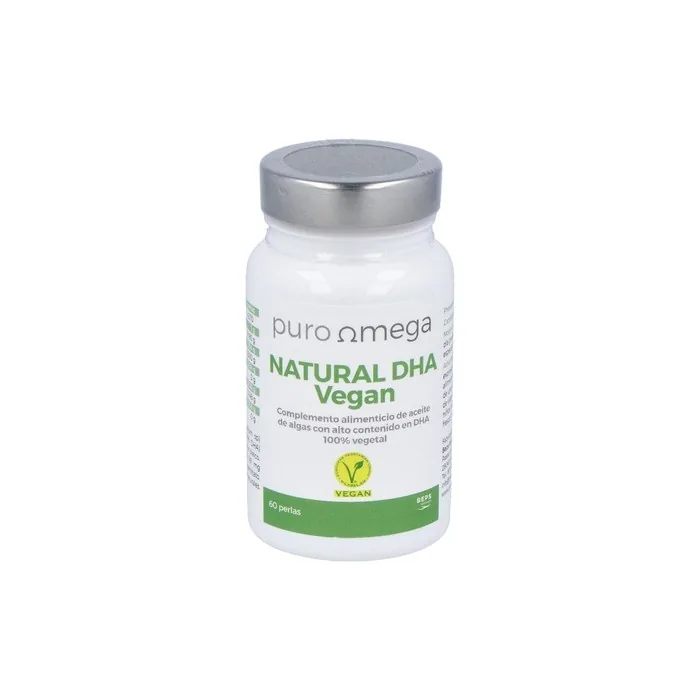 PURO OMEGA Natural DHA Vegan 60 Softgels