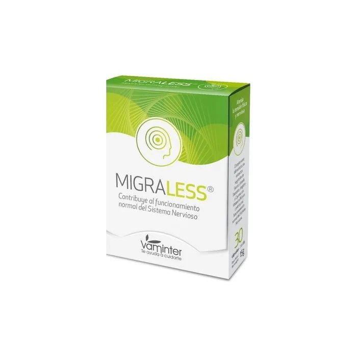Vaminter Migraless 30 Capsules - Pain Relief Supplement