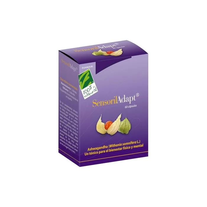 100% Natural Sensoril Adapt Equibro Mental and Emotional Support 60 Capsules