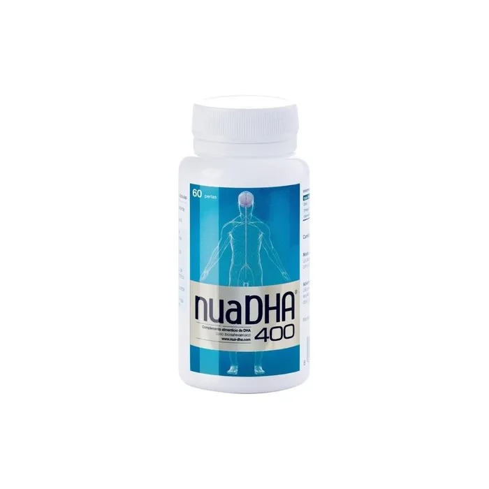 Nuadha 400 Omega3 Highest Purity With 400mg Dha Fish Oil And Vitamin E 90 Capsules