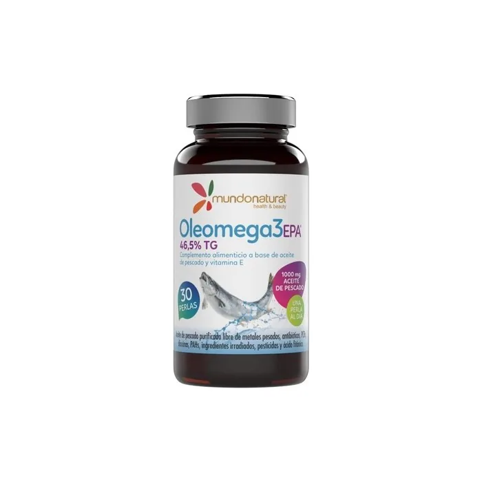 Mundo Natu Oleomega 3 EPA 30 Capsules
