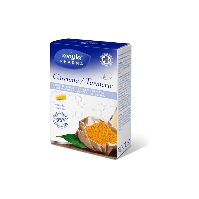 Mayla Turmeric Joint Health and General Well-Being 30 Capsules