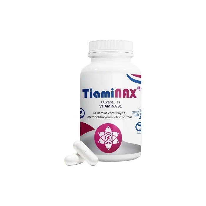 Tiaminax By Margan Biotech Vitamin B1 Thiamine Hydrochloride 60 Capsules