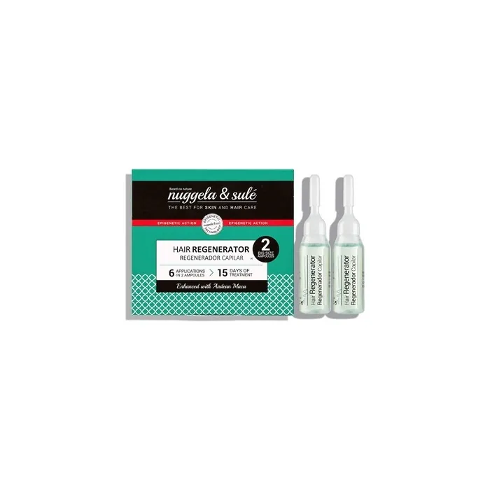 Nuggela & Sulé Regenerating Ampoules Increase Hair Density and Thickness 10ml - Pack of 2