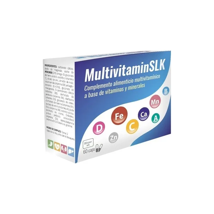 SaludAlkalina Multivitamin SLK 60 Capsules