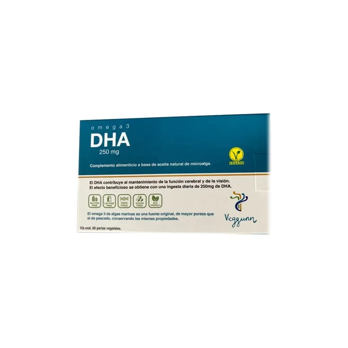 Omega 3 Dha 60 Perlas 250Mg Veggunn