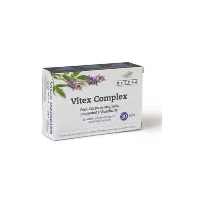 Betula Vitex Complex Herbal Supplement for Hormonal Regulation 30 Capsules