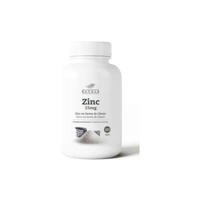 Betula Zinc Dietary Supplement 15mg 180 Tablets