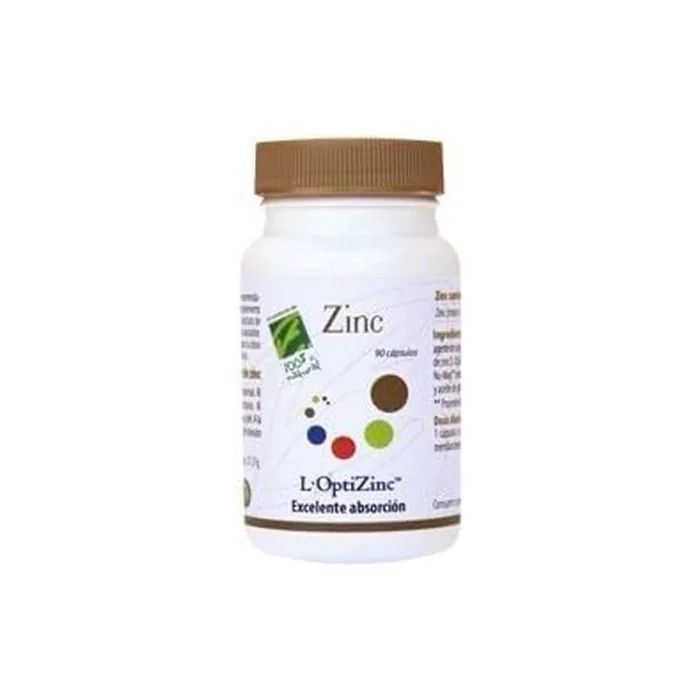 100% Natural Zinc 90 Capsules