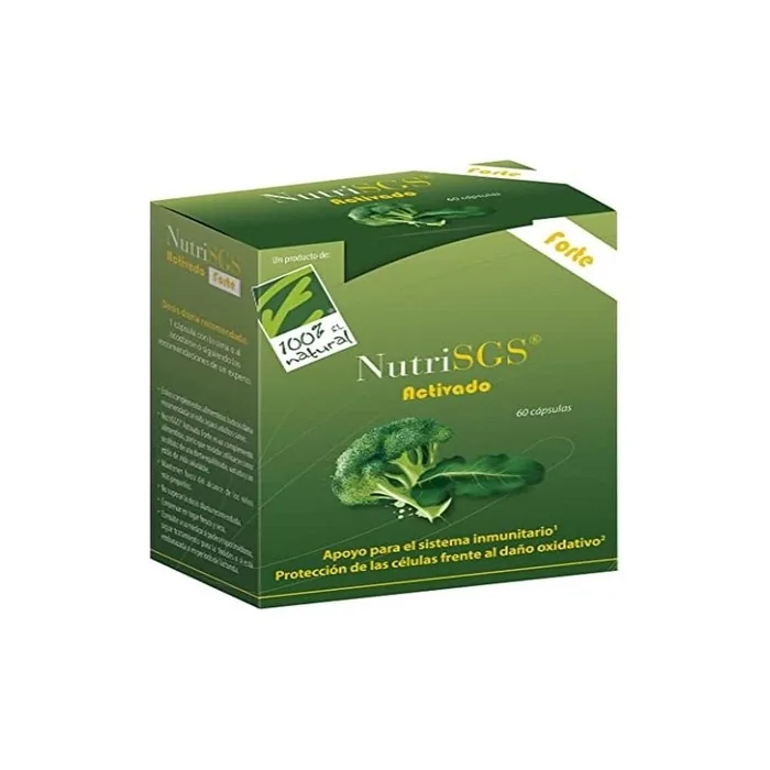 NutriSGS Activated Forte Sulforaphane Glucosinolate 60 Capsules
