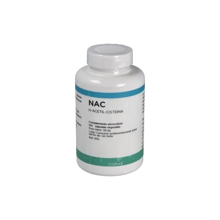 CODIVAL N-Acetylcysteine Dietary Supplement 120 Capsules
