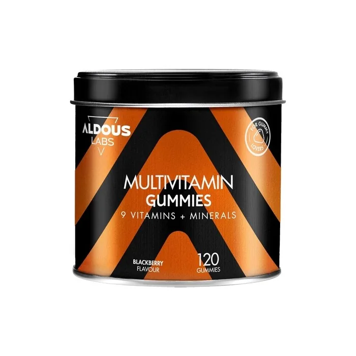 Multivitamin Gummies 120 Gummies Blackberry Flavor 12 Vitamins And Minerals