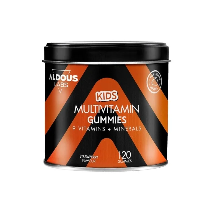 Multivitamin Gummies For Kids 120 Gummies With Natural Strawberry Flavor 12 Vitamins And Minerals Vitamins Biotin Zinc Folic Acid Iodine Choline