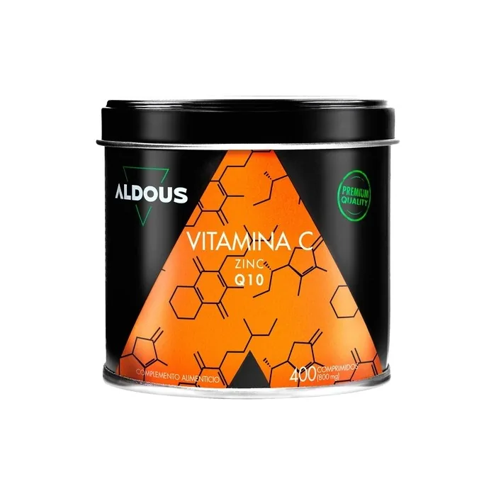 Vitamin C 1000mg With Zinc & Q10 Daily Dose 400 Premium Tablets 6 Month Supply Vegan Vitamins For Tiredness And Fatigue Immune System And Defence Pure Vitamin C And Zinc