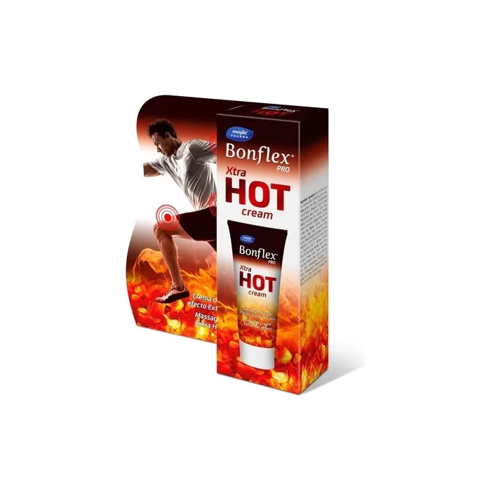 Bonflex Xtra Hot Cream 100ml with Hyaluronic Acid and Glucosamine