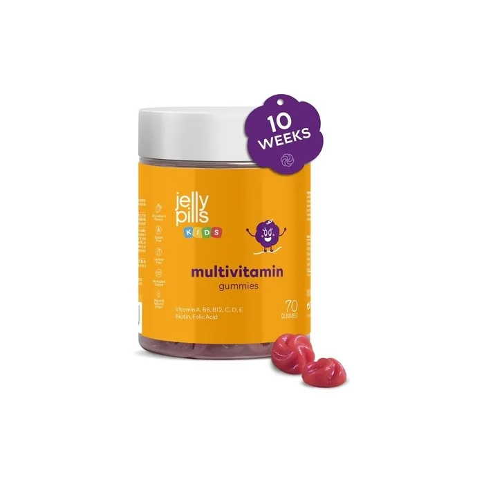 Multivitamin & Mineral Kids Gummies No Added Sugars 70 Strawberry Flavored
