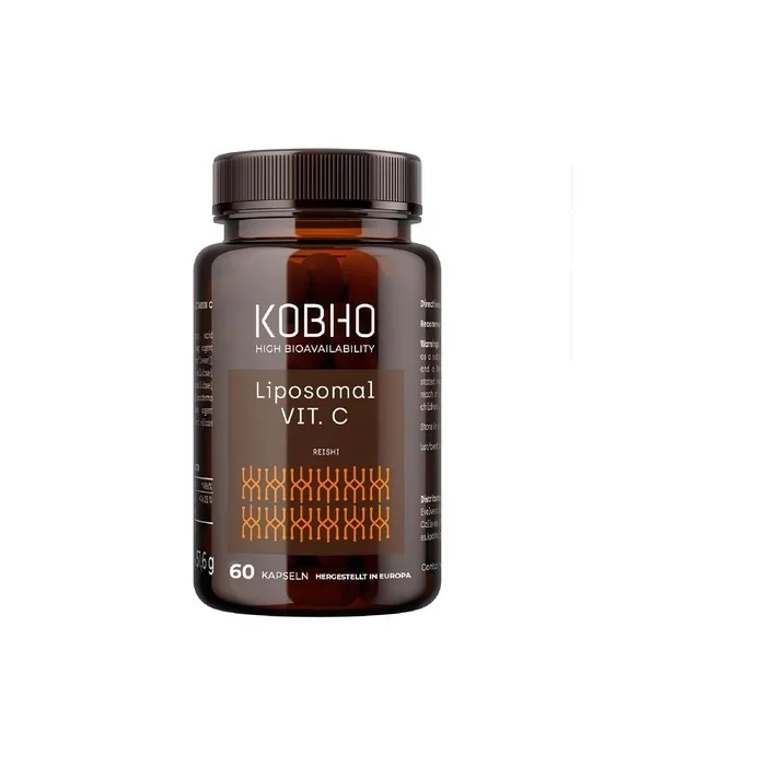 Liposomal Vitamin C High Dose with Reishi Capsules - Powerful