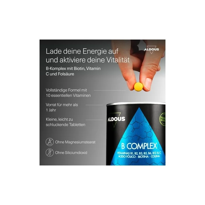 Vitamin B Complex with Vitamin C 400 Tablets