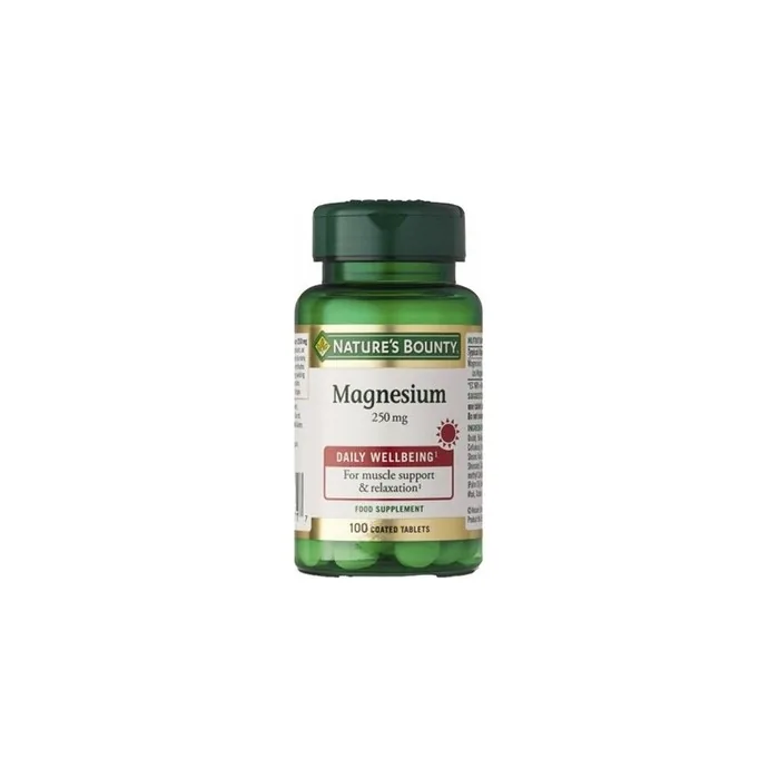 Nature's Bounty Magnesium 100 Tablets