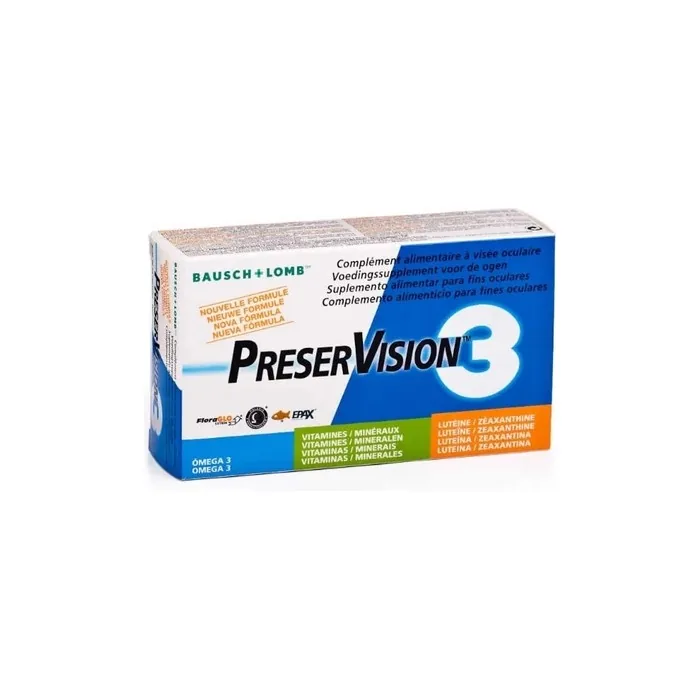 Bauschlomb Preservision 3 60 Capsules