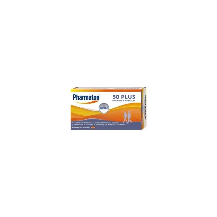 Pharmaton Pharmaton 50 Plus 60 Capsules