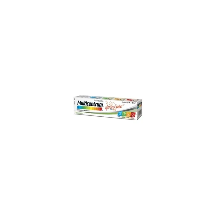Multicentrum Effervescent Orange Flavor 20 Tablets Multivitamin Supplement