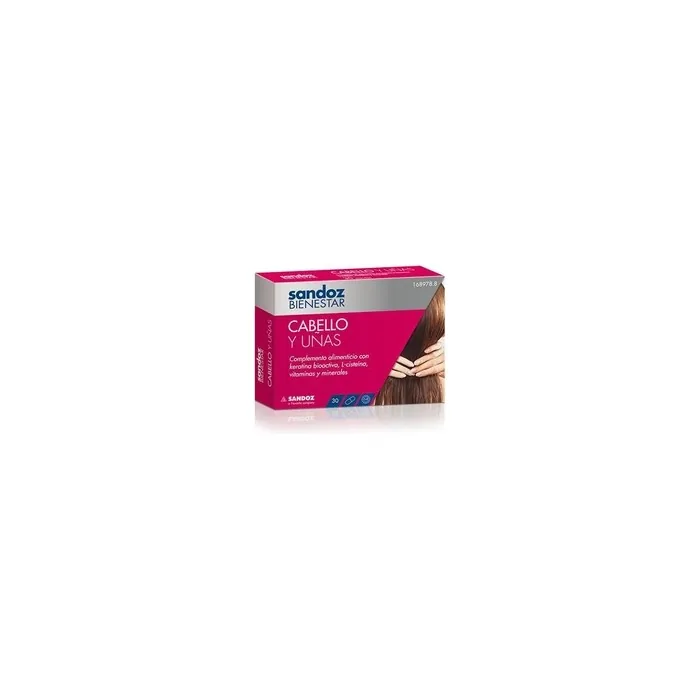 Sandoz Sandoz Hair And Nails 30 Capsules