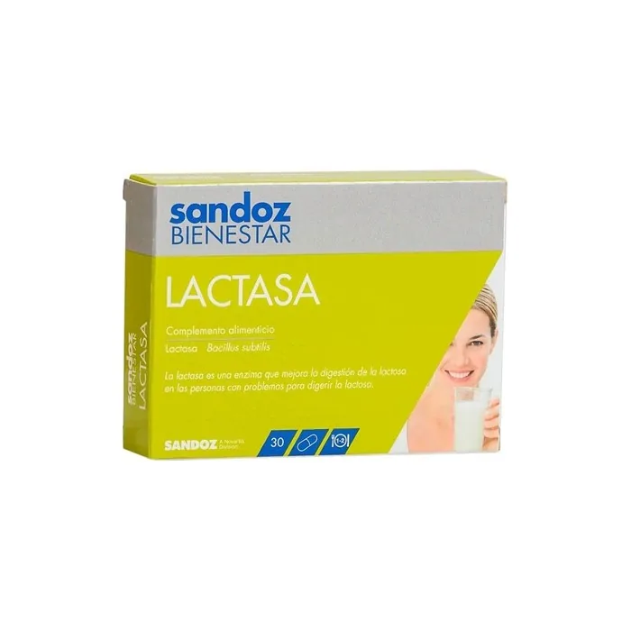 Sandoz Bienestar Lactasa 30 Capsules