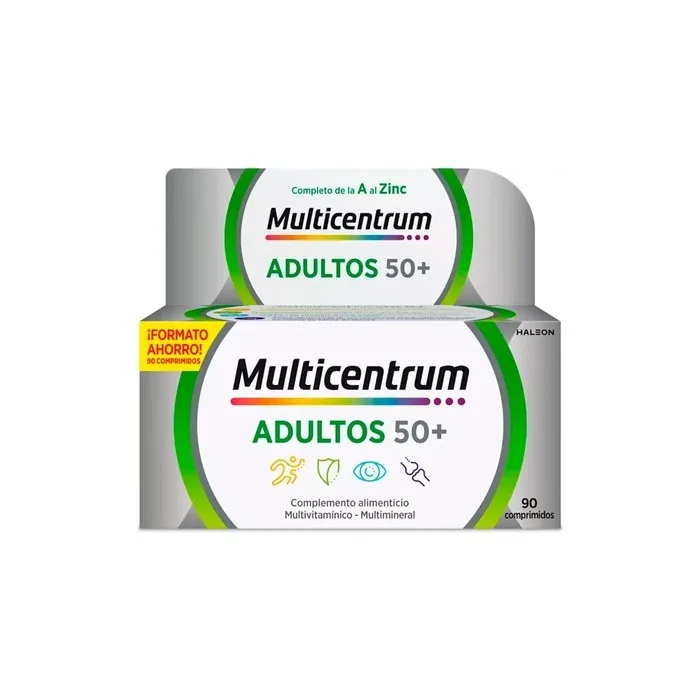 Multicentrum Multivitamins For Adults 50 90 Tablets