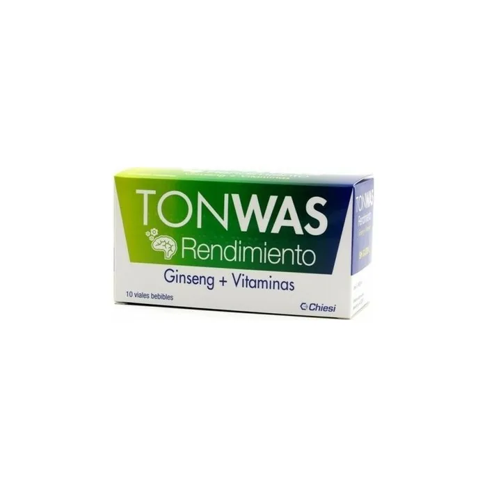 Tonwas Yield 10 Vials Ginseng And Vitamins
