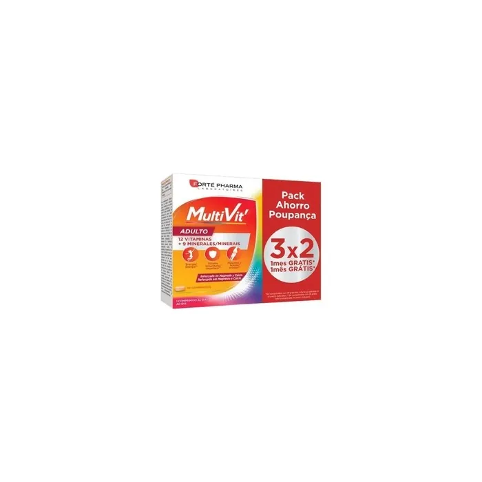 Fort Pharma Fort Pharma Energy Multivit Adult 84 Comp