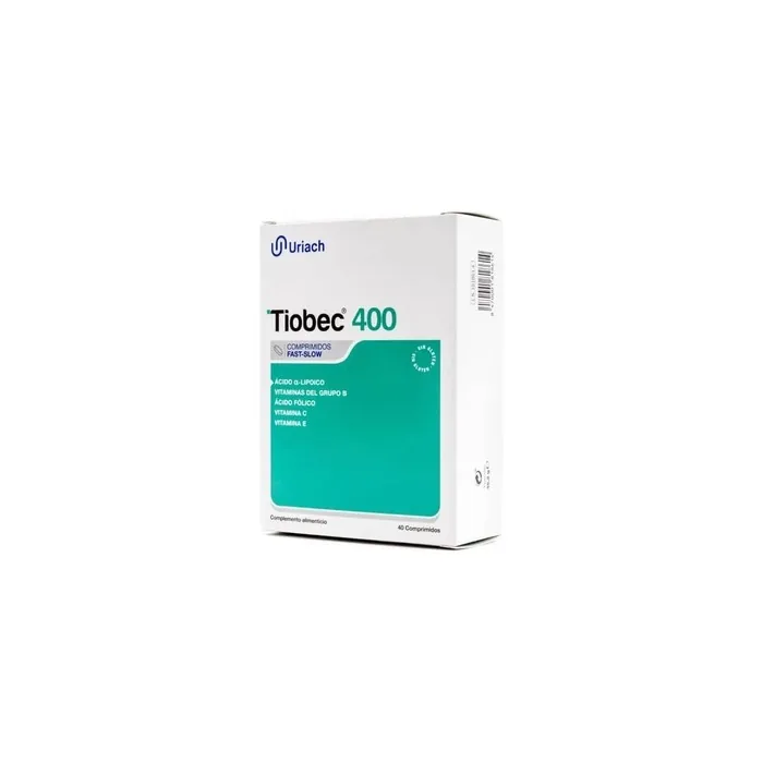 Uriach Tiobec 400 40 Tablets
