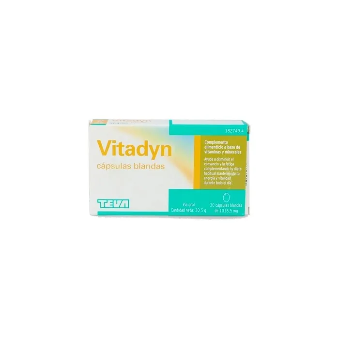 Teva Pharma Teva Vitadyn 30 Softgels