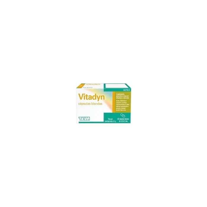Teva Pharma Teva Vitadyn 60 Softgels