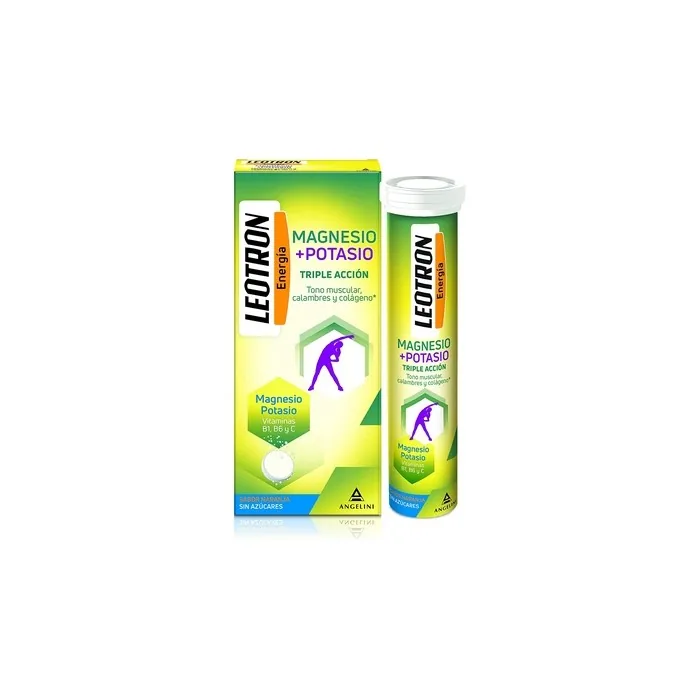 LEOTRON Magnesium+Potassium Triple Action 30 Tablets
