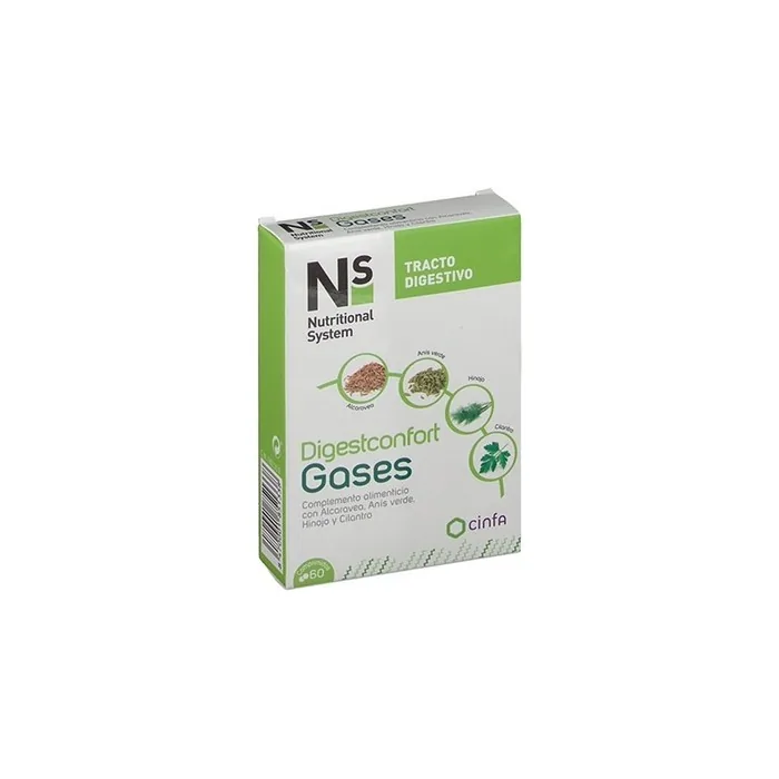 Ns Ns Digestcomfort Gas Relief 60 Tablets