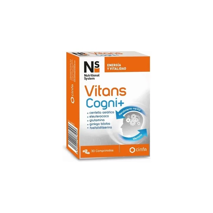 Ns Ns Vitans Cogni 30 Tablets Cognitive Health Supplement