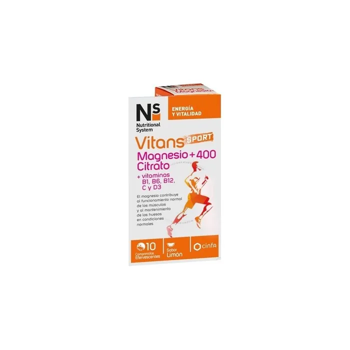 Ns Ns Vitans Magnesium 400 Citrate Essential Mineral Supplement