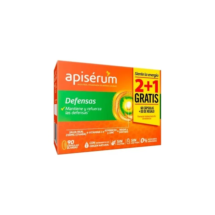 Apisrum Apisrum Defenses Pack 3 Months 90 Capsules
