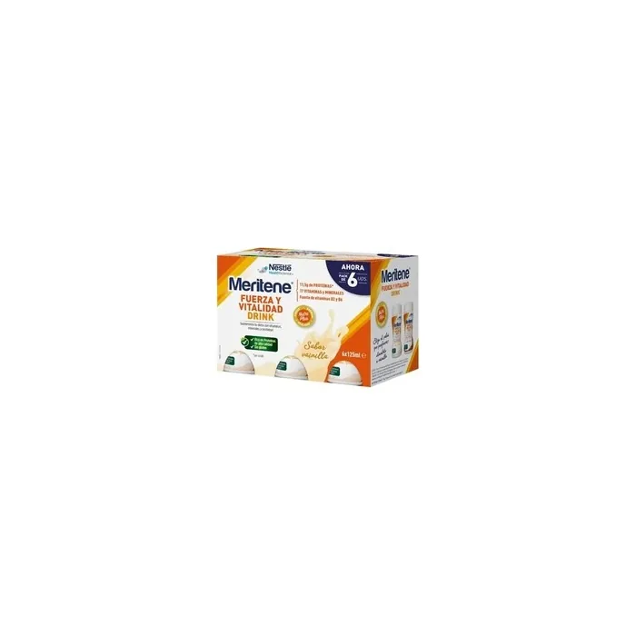 Meritene Meritene Drink Bottle 6x 125ml