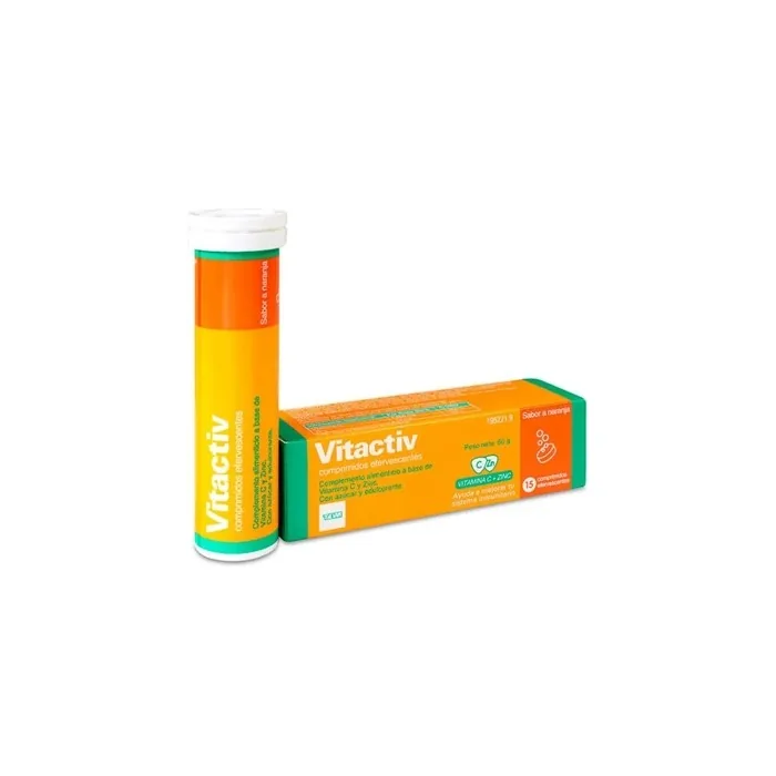 Teva Pharma Teva Vitactiv 15 Effervescent Tablets 60g
