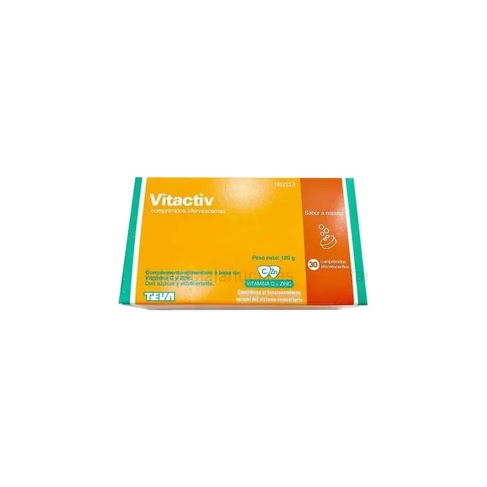 Teva Pharma Teva Vitactiv 30 Effervescent Tablets 120g