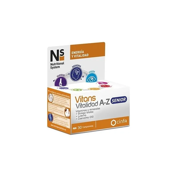 Ns Ns Vitans Vitality Az Senior 30 Tablets